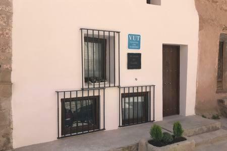 La Casita Del Castillo Mora de Rubielos Buitenkant foto